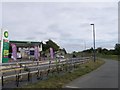 Cyclepath/footpath beside Wrotham Road