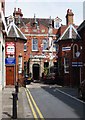 SO8555 : Bushwackers (1), entrance from The Avenue, Worcester by P L Chadwick