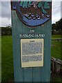 Information Board at Saddell Abbey, Mull of Kintyre