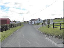 H7722 : Road at Corlealackagh by Kenneth  Allen