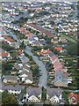 Toeau amryliw yn Nwygyfylchi / Multi-coloured roofs in Dwygyfylchi