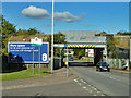 Entering Hillingdon under railway bridges