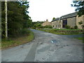 Road at Sefton House Farm, Up Holland