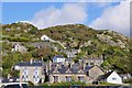 Houses stacked on the hillside above Barmouth