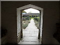 ST1196 : Portal back to the 21st century at Llancaiach Fawr by Jeremy Bolwell