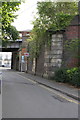 Old and new railway bridges over Bath Place