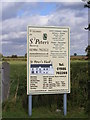 TM3385 : St.Peter's Brewery sign by Geographer