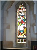 SY7994 : St. John the Evangelist, Tolpuddle: stained glass window (g) by Basher Eyre
