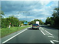 Nantwich bypass and power lines