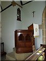 Saint James, Hermitage: pulpit