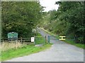 Entrance to Cilgwyn Wood