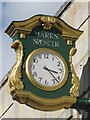 Clock on Marks and Spencers, Week Street, ME14