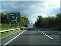 A51 approaches The Peacock Roundabout