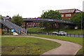 Footbridge over Riverside