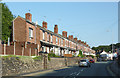 Terraced housing in Kidsgrove, Staffordshire