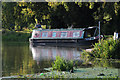 Narrowboat on the River Nene