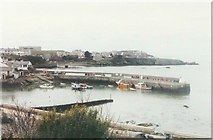 SH3793 : Cemaes harbour by John Baker