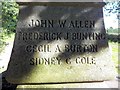 Names of the Fallen on Hevingham War Memorial 3