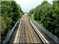 NW end of Keynsham railway station