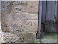 Benchmark on the barn at Dale Head