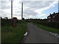 Road heading south through Westby