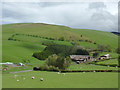 Hill farm south-west of New Radnor, Powys