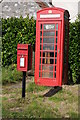 Telephone box and post box