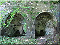 NY7752 : The arches and draw holes of Ouston lime kiln by Mike Quinn