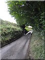 Cyclist just north of Vann Farm