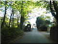 One way system on The Reeds Road, Millbridge