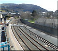 Two gauges at Blaenau Ffestiniog railway station