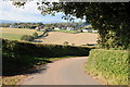 Country road at Eastbach