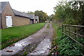 Centre Farm on the gated road