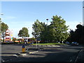 Roundabout on Thames Way, Gravesend