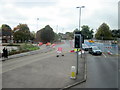 Nottingham, Roadworks Queens Road Junction