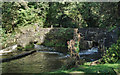 Disused weir on the Afon Cynffig, Pyle (2)