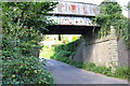 Bridge carrying dismantled railway over Loders to Yondover road