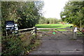 Entrance to the Millennium green space