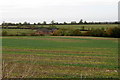 Farmhouse and field