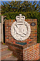 Stone Plaque in Green Jacket Close