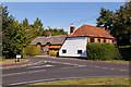 Old Houses at the bottom of Teg Down Meads