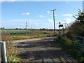 Bridleway crosses Low Lane Street