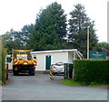 Entrance to Caerleon Bowling Green