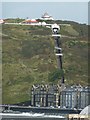 SN5882 : Aberystwyth - Cliff railway climbs Constitution Hill by Rob Farrow