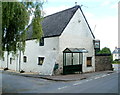 Bus shelter outside the Tan House, Shirenewton