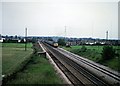 Class 47 at Navigation Bridge, 1980