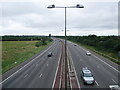 M1 north from the A6005