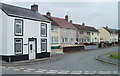 Houses on the east side of Gellideg, Llandovery