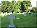 St. Nicholas, Durweston: churchyard (1)