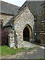 St Mary, Glanvilles Wootton: porch